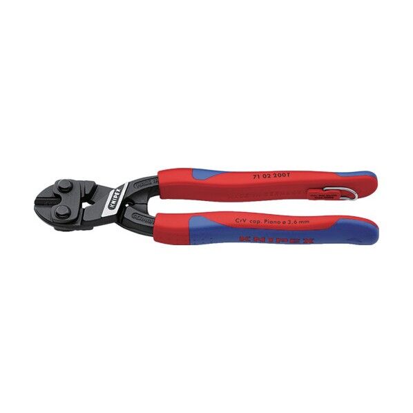 クニペックス KNIPEX 200mm ミニクリッパー 落下防止 71 02 200 T 6点...