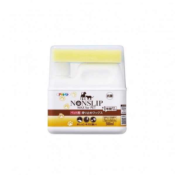 アサヒペン ペット用滑り止めワックス 500ml 500ML 1個