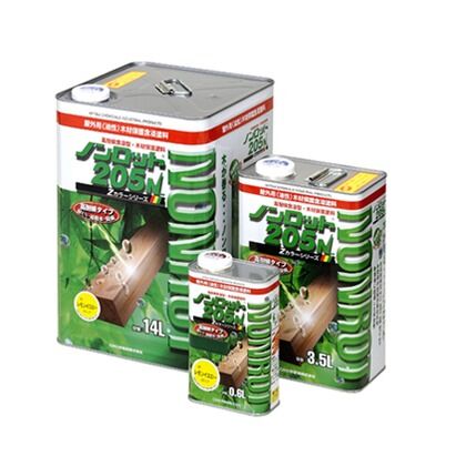 ノンロット205N Zカラー イエローオーク 14L ZS-YO 1缶