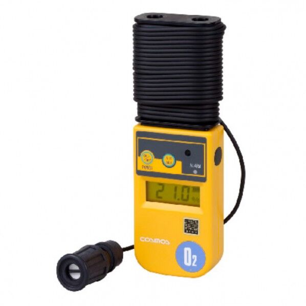 投げ込み式デジタル酸素濃度計 (対象ガス:O2)10mコード本体巻取式) 66X29X200mm XO-328IIS-C 1台...