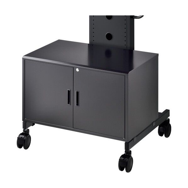 HAMILeX ディスプレイスタンド PH-820シリーズ用オプションパーツ 機器収納ボックス ブラック PHP-B8200L 1点