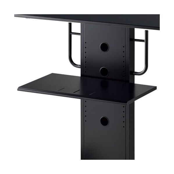 HAMILeX ディスプレイスタンド PH-820シリーズ用オプションパーツ 棚板(ワイドタイプ) ブラック PHP-B8201L 1枚