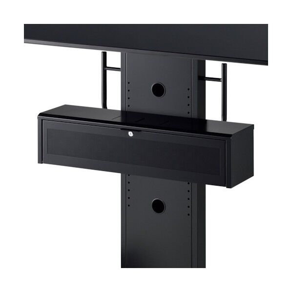 HAMILeX ディスプレイスタンド PH-820シリーズ用オプションパーツ スピーカーボックス ブラック PHP-B8250 1台