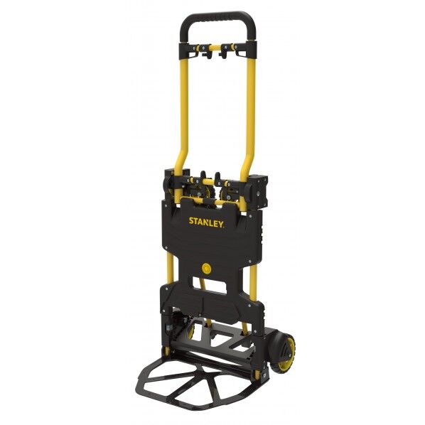 STANLEY 折りたたみ式2Wayハンドトラック W365×D640×H120 ブラック/イエロー SXWTD-FT585 4台