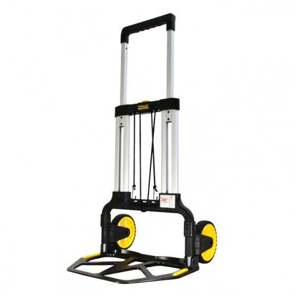 STANLEY アルミ製折り畳み式 ハンドトラック W480×D70×H790 ブラック FXWT-706 1台