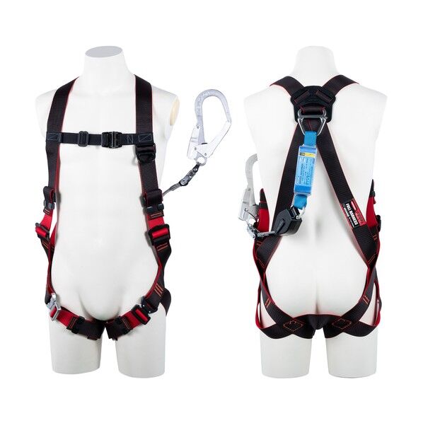 レヴォハーネスランヤード付き TH-508-CR93SV-OT コルトリトラ 黒/赤 LLサイズ 黒