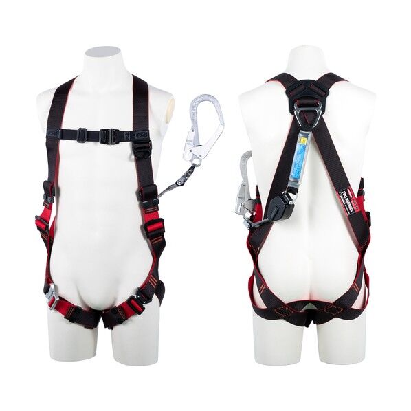 レヴォハーネスランヤード付き TH-508-CR93SV-OT コルトリトラ 黒/赤 Sサイズ 黒