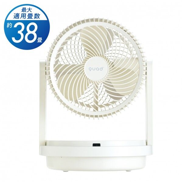 ツインブレード3DDCサーキュレーター DUOAIR DC アイボリー