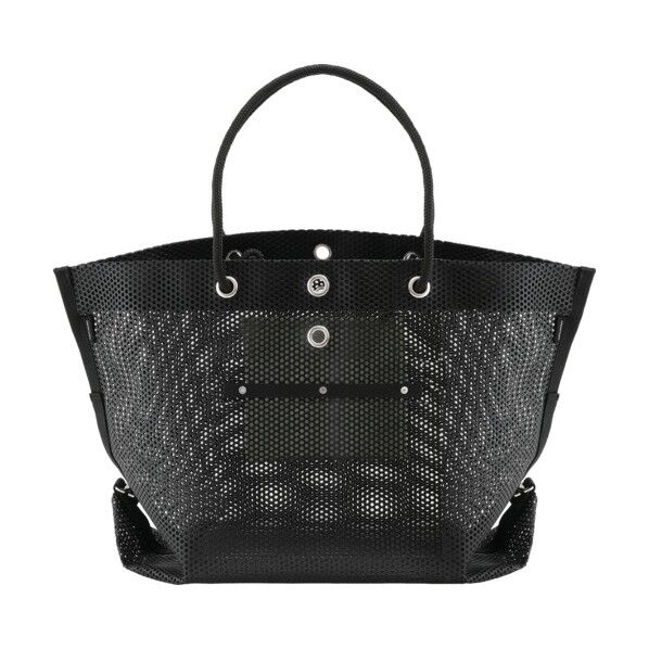 アイリスオーヤマ 107092 メッシュツールバッグ 600×477 ブラック TLB-M6047 1点...