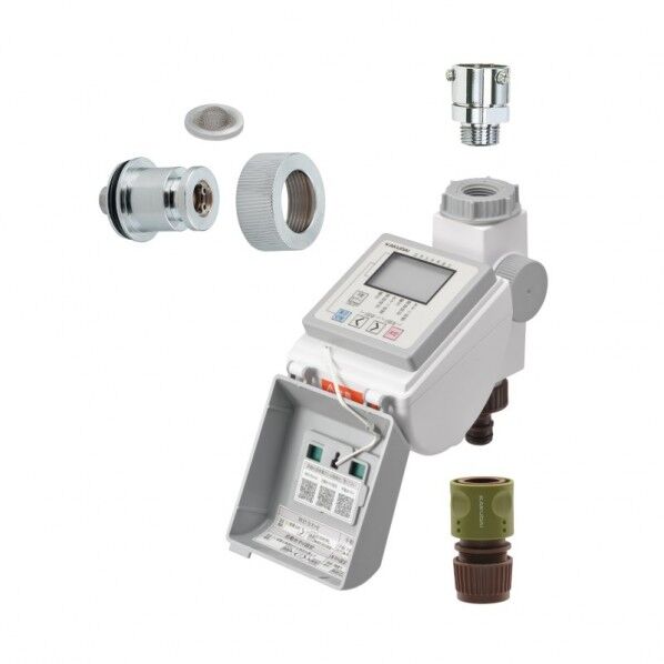 ソーラー潅水コンピューター 凍結