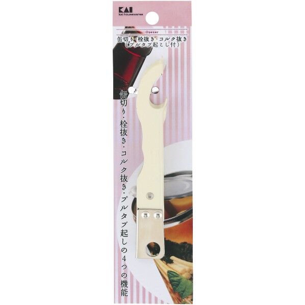 wellness 缶切り・栓抜き・コルク抜き(プルタブ起こし付)