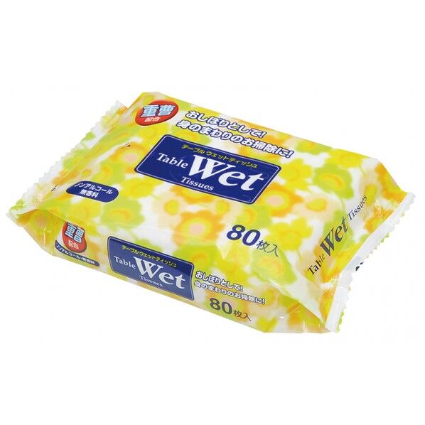 重曹配合 テーブルウェットティッシュ