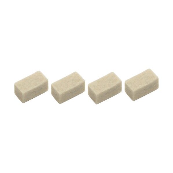 シンワ測定 フェルト4ヶ入りチョークラインBIG用 ホワイト 77578 1点...