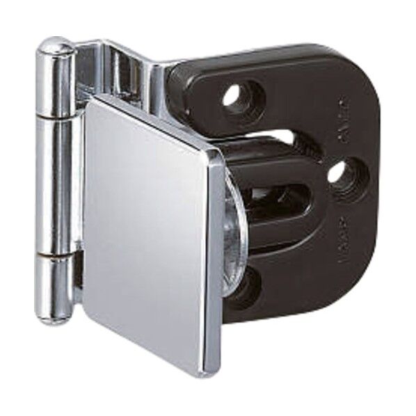 キャッチ付ガラス丁番かぶせ扉用 GHC34-8CR-K