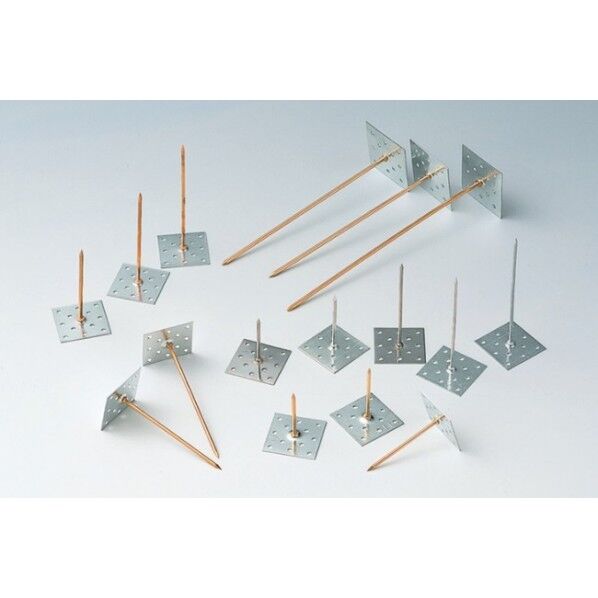 スピンドル鋲 ステン (硬質) 1000本 全長25mm 1箱...