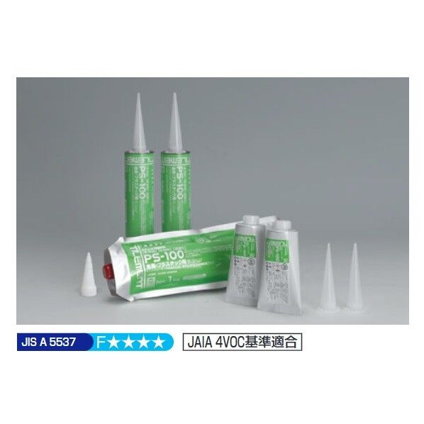 PS-100 変成シリコーン樹脂系接着剤 1kg(ノズル付)