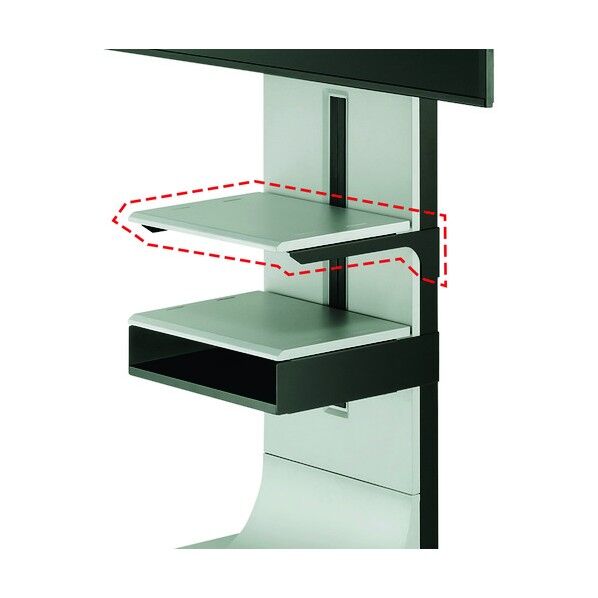 HAMILeX ディスプレイスタンド PH-910シリーズ用オプションパーツ 棚板 PHP-9101 1枚