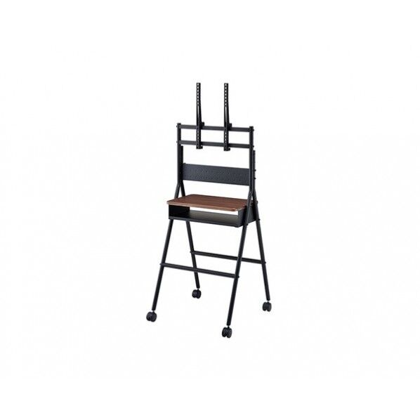 ※法人専用品※ハヤミ工産 HAMILeX コンパクトディスプレイスタンド PU-250シリーズ ブラック PU-254B 1台