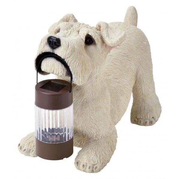 ソーラーオーナメント(ミニチュアシュナウザー)