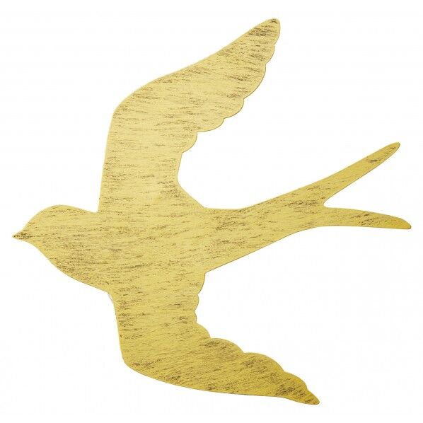 ウォールライト（ツバメ）M ゴールド