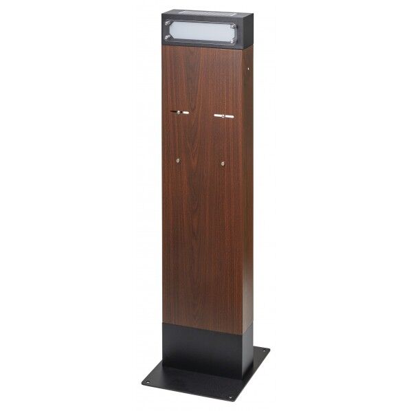 ネームライト付ポストスタンド(GALVA)