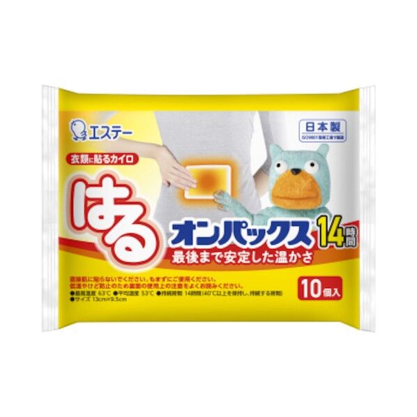 エステー カイロ 新KUMAはるオンパックス 10P ST45004 10束...