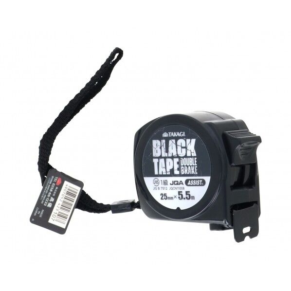 ブラックテープコンベックス 黒25mmx5.5mm