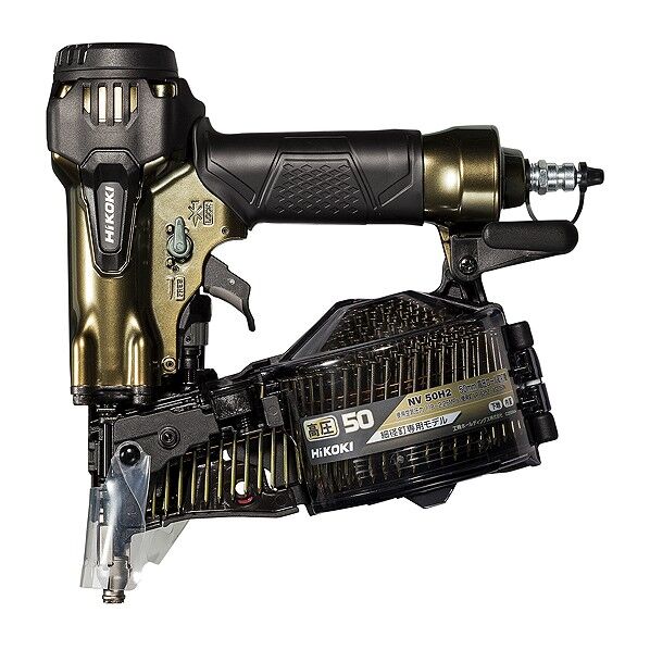 高圧ロール釘打機【HP_202504】 ハイゴールド NV50H2 1台