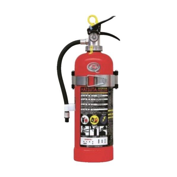 消火装置 通販 消火 器 ハツタ 初田製作所 自動車用ABC粉末消火器 蓄圧式