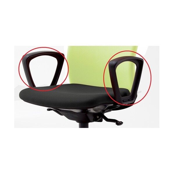 ハンガー付回転椅子専用肘