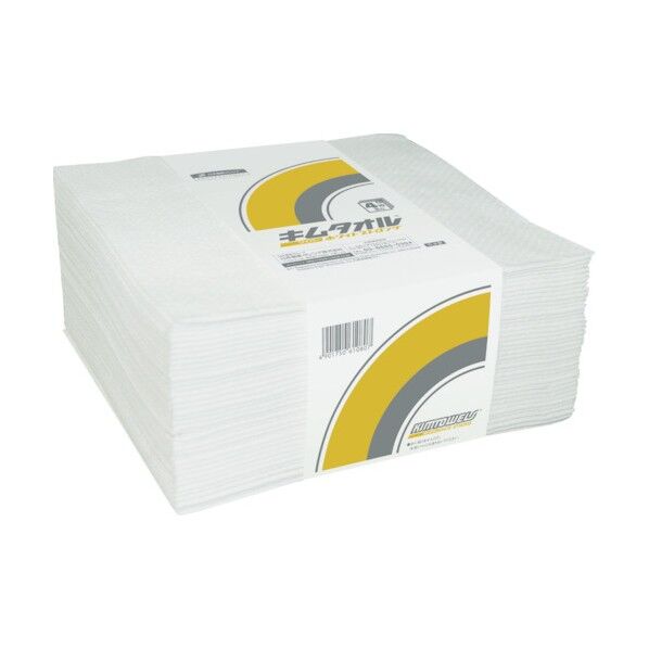 キムタオル パワーストロング ホワイト 1200枚 61080 1200枚