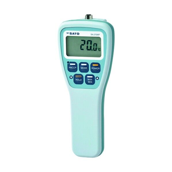 防水型デジタル温度計(フック穴なし)/本体のみ(8078-22) 70X40X171mm SK-270WP./HONTAI 1個