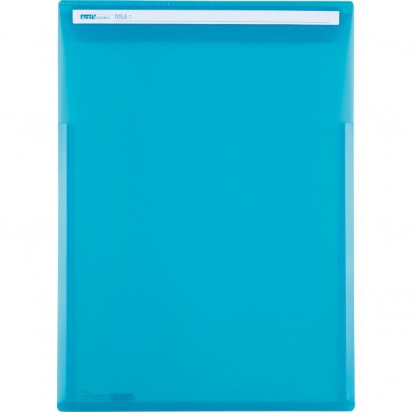 アクティフVフリップファイル ブルー ACT-5911-10 1冊