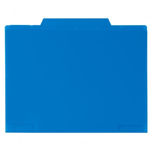 アクティフ6インデックスフォルダーA4 コバルトブルー ACT-906-14 1冊