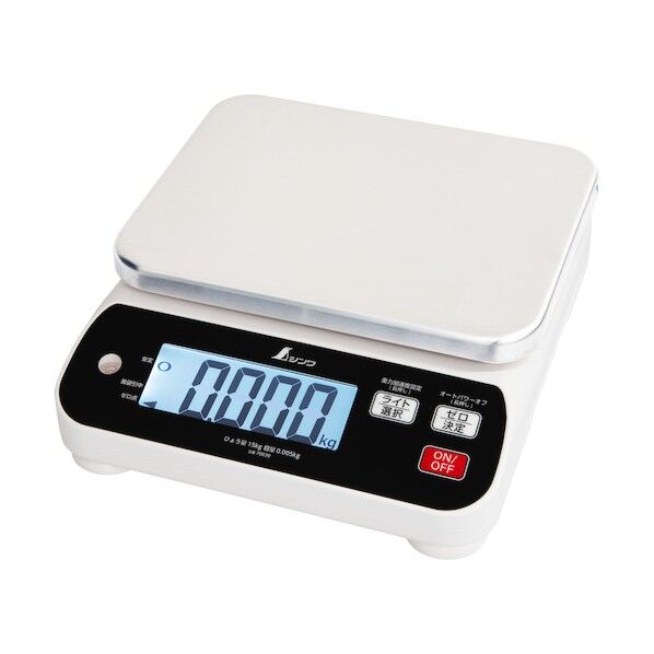 シンワ測定 デジタルはかり WP 15kg 防塵防水 取引証明以外用 15kg 70039 1個...
