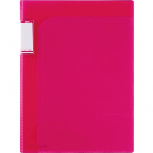 セキセイ 4ポケットフォルダーA4 ローズ ACT-5904-23 1点...