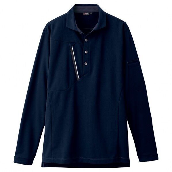 長袖ポロシャツ（男女兼用）