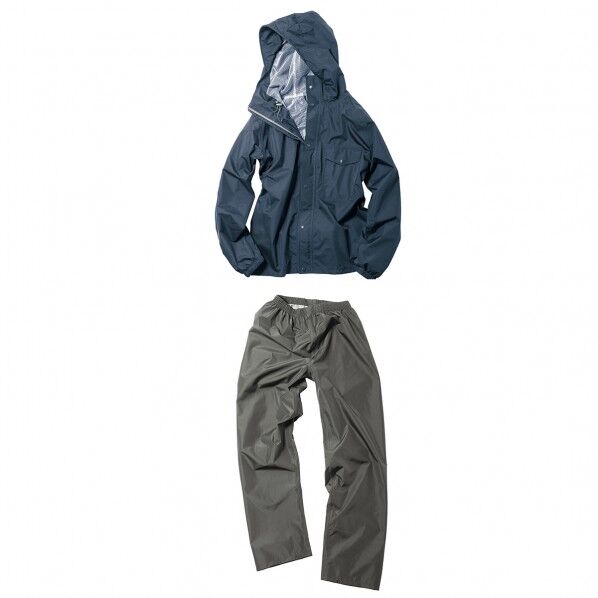 デイリーレインスーツ ネイビーS