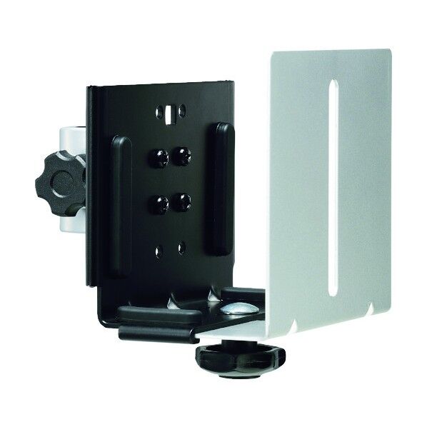 HAMILeX 壁掛金具 モニターアーム AR-Dシリーズ用オプションパーツ CPUホルダー シルバー/ブラック ARP-13 1台