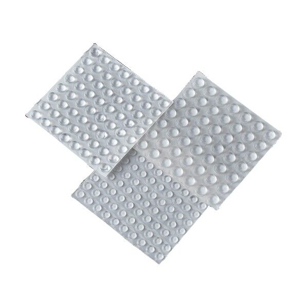 緩衝・防振・滑り止め ソフトクッション フラット φ8×高さ2mm SC01-27002 100個...