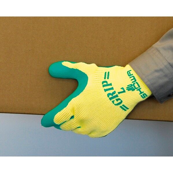 ショーワグローブ No.310 グリップ(ソフトタイプ) LL グリーン NO310-LL 1双