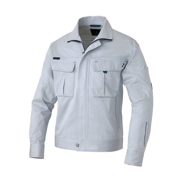 長袖ブルゾン（男女兼用） 003シルバーグレー L 60701 1