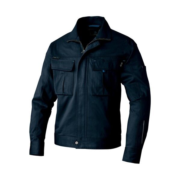 長袖ブルゾン（男女兼用） 018ディープネイビー 3L 60701 1