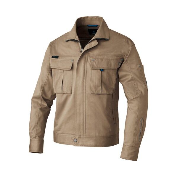 長袖ブルゾン（男女兼用） 025カーキ L 60701 1