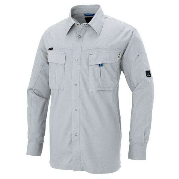 長袖シャツ(男女兼用) 003シルバーグレー SS 60735 1枚