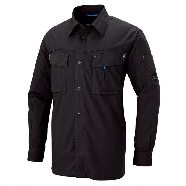 長袖シャツ(男女兼用)AZ60735-014チャコール6L