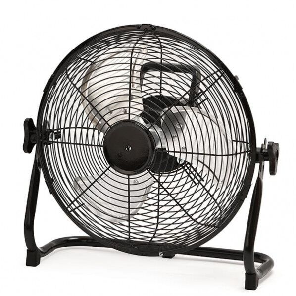 DCモーター充電式アルミブレードフロアファン 12インチ