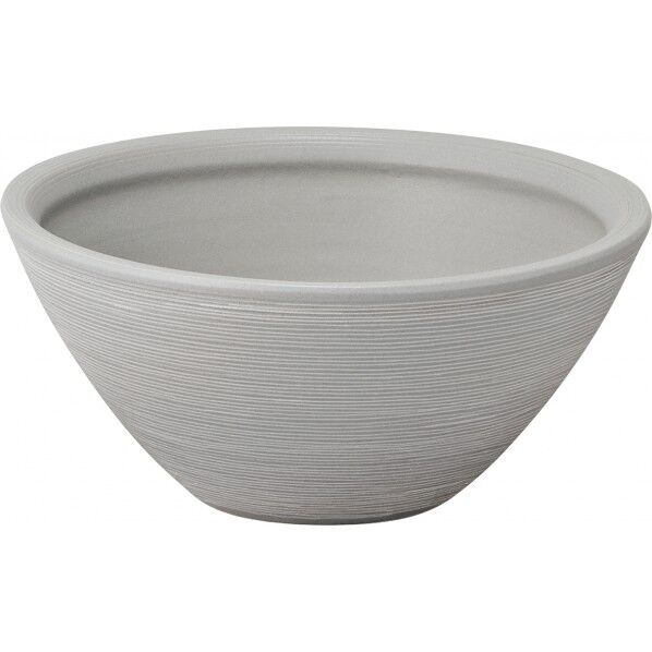 陶芸ポット デミ スムースグレー