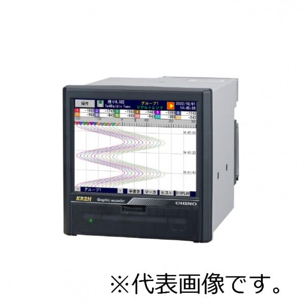 高性能グラフィックレコーダ 6点/PDFチャート仕様 144X144X182.6mm KR2D6PHN8A-NNN 1台