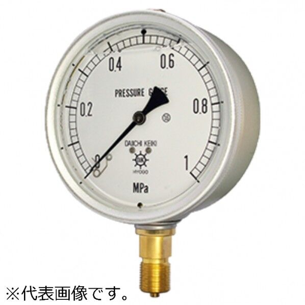GRKグリセリン入圧力計 G-AU1/4-60:0.3MPA 1個